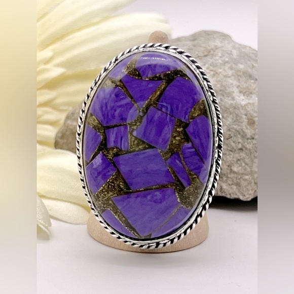CHAROITE RING - Picture 4 of 10